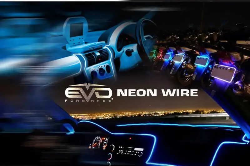 Cipa Evo Formance Neon Wiring Kit – 1.5-Meter Red Cable 1