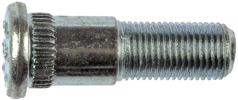 Dorman 610-256.1 Oe-Grade Wheel Stud – 1/2"-20 Thread, 0.630" Knurl, 0.750" Shoulder, Right-Hand Serrated Design 1