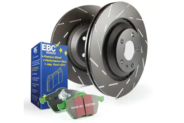Ebc Brakes S2Kf1306 Slotted Brake Rotors – Precision-Cut For Reduced Wind Noise 1