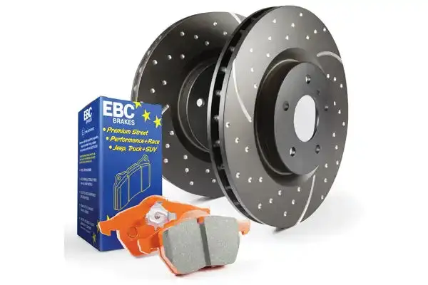 Ebc Gd Sport Rotors – Slotted Front Brake Discs For Improved Heat Dissipation & Fade Resistance 1