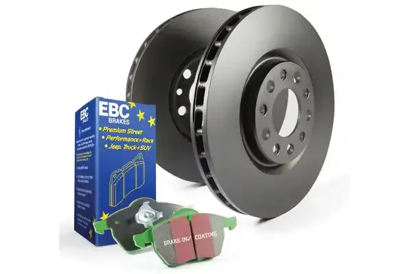 Ebc S14Kr1137 Premium Replacement Brake Rotors – Oe-Spec G3000 Grey Iron For Exact Fit And Performance 1