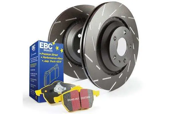 Ebc S9Kf1505 Slotted Brake Rotors Featuring Optimized Narrow Slot Design To Minimize Aerodynamic Noise 1