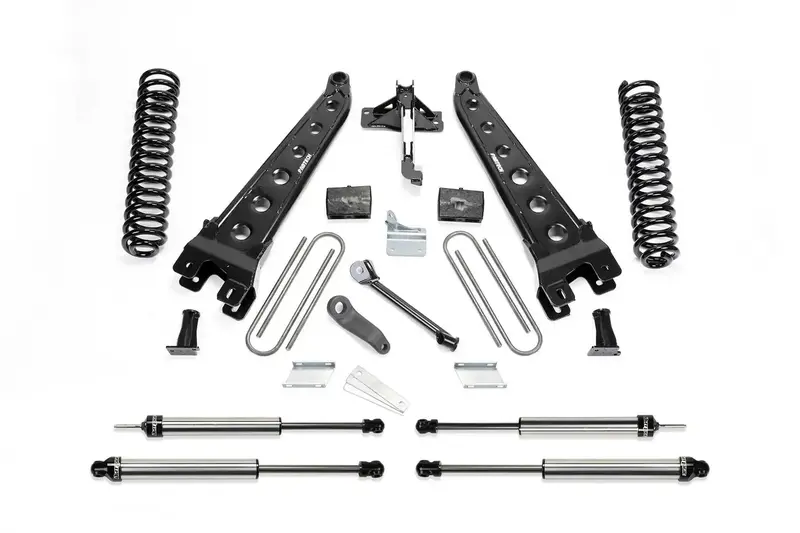 Fabtech 6-Radial Arm Lift System With Coils & Dual-Linked Shocks – K2131Dl For 2008–2016 Ford F-350/F-450 4Wd (8-Lug) 1