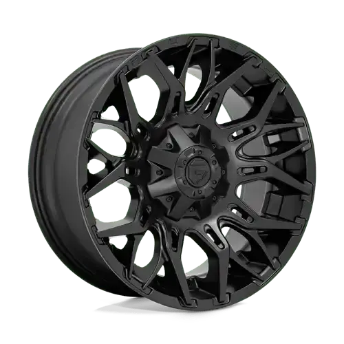 Fuel Off-Road D772 20X9 Inch Wheel – 5X5.5 / 5X150 Dual-Bolt Pattern, Black-Out Finish, 0Mm Offset 1