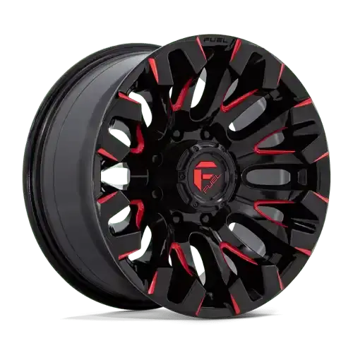 Fuel Off-Road D829 18X9 Inch Alloy Wheel – 8X170 Bolt Pattern, Gloss Black With Machined Face & +1Mm Offset 1