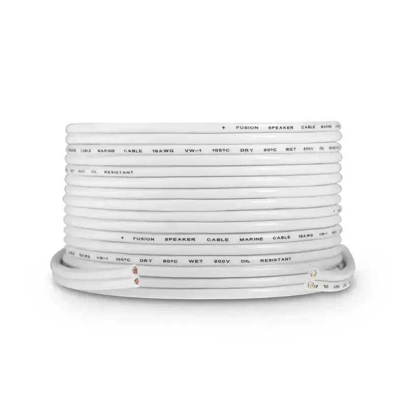 Fusion Electronics 16-Awg Marine Speaker Cable – 25-Foot Roll (010-12899-00) 1