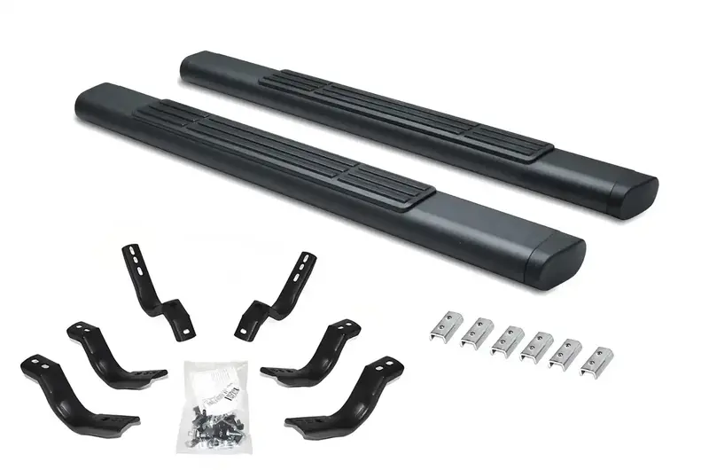 Go Rhino 686409952T Super-Grip Step Bars – 6" Wide Oem-Design Nerf Steps W/ Mounting Hardware Included 1