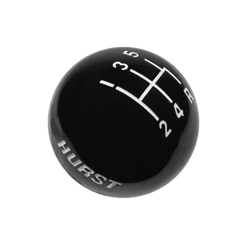 Hurst Black 5-Speed Shifter Knob With 3/8″-16 Thread Mounting 1