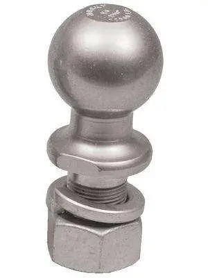 Husky Towing Single-Ball Hitch – 2-7/8″ Chrome Shank, 6,000 Lb Gross Tow Rating (33852) 1