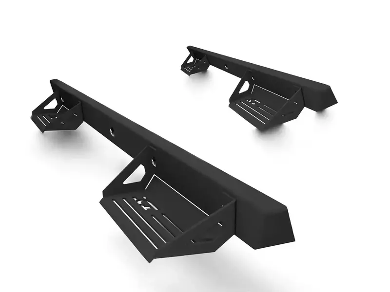 Ici Alumilite Side Steps – Bolt-On Hoop Style With Full Mounting Kit (840121412883) 1