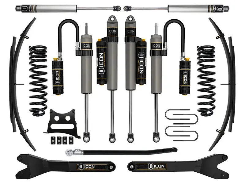 Icon Vehicle Dynamics Stage 6 2.5" Lift Suspension System – 2008–2010 Ford F-250/F-350 Super Duty 4Wd Diesel W/ Expansion Packs 1