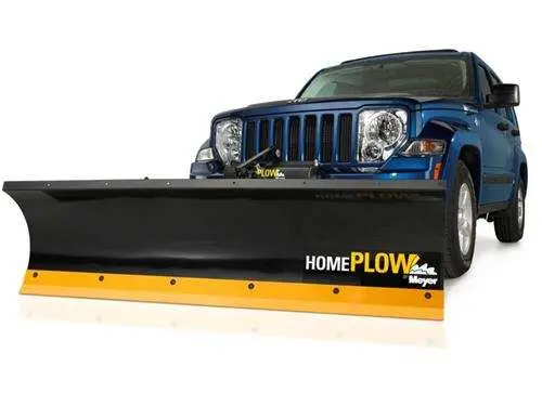 Meyer Home Snow Plow – 80-Inch Width X 22-Inch Height, 2,500 Lb Capacity (25000) 1