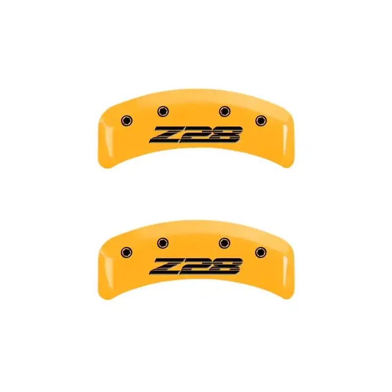 Mgp Engraved 4-Piston Caliper Covers – Yellow Finish For 1997 Camaro Z28 1