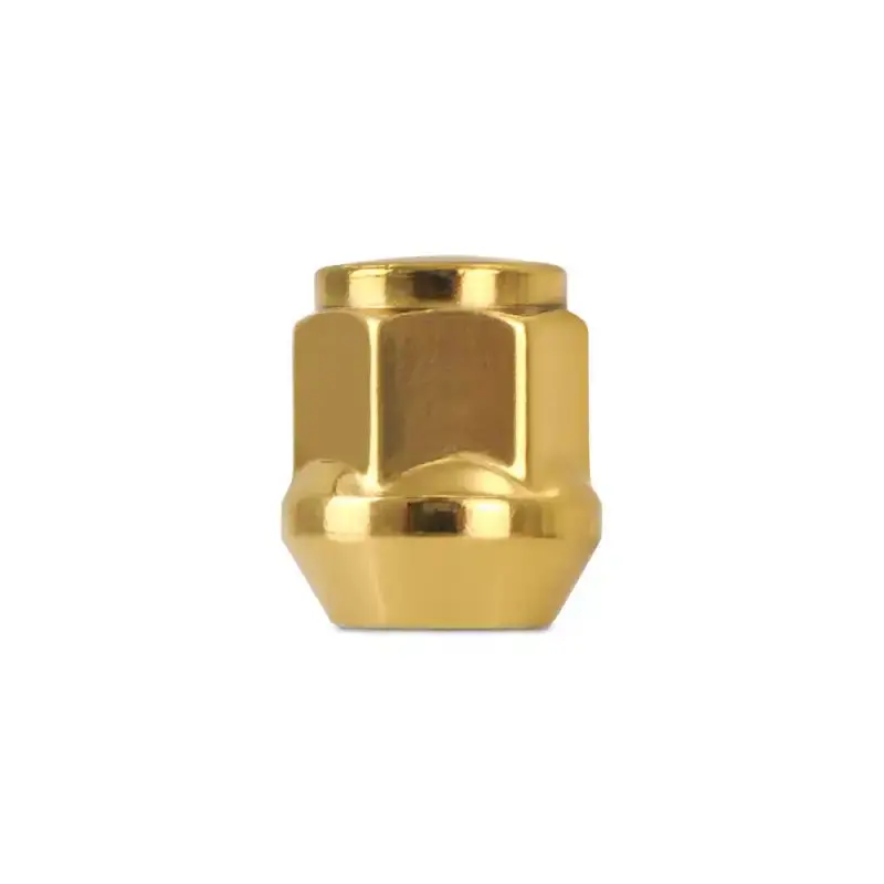 Mishimoto Gold Acorn Lug Nuts – M14 X 1.5 Thread, 24-Piece Set 1