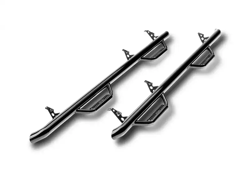 N-Fab D1098Cc - Nerf Step W2W W/O Bedacs(2Stps)-14-15Ram1500/10-18 2500/3500 6'4"Crew-Glossblk 1