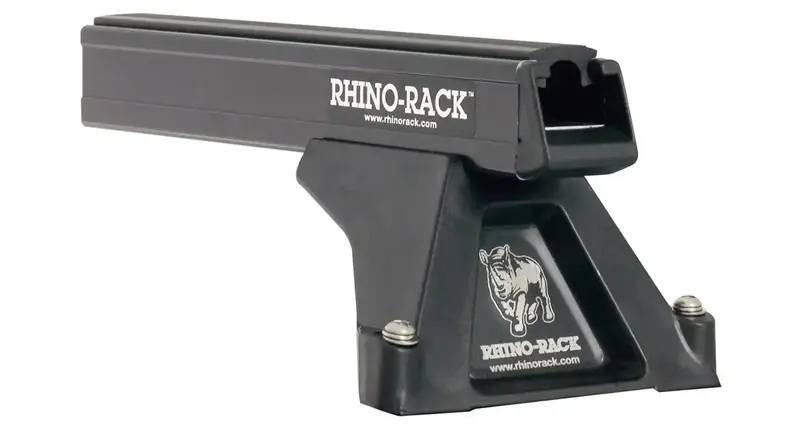 Rhino-Rack Ja0979 Heavy-Duty Black Rltf Roof Rack System – 3-Bar Design 1