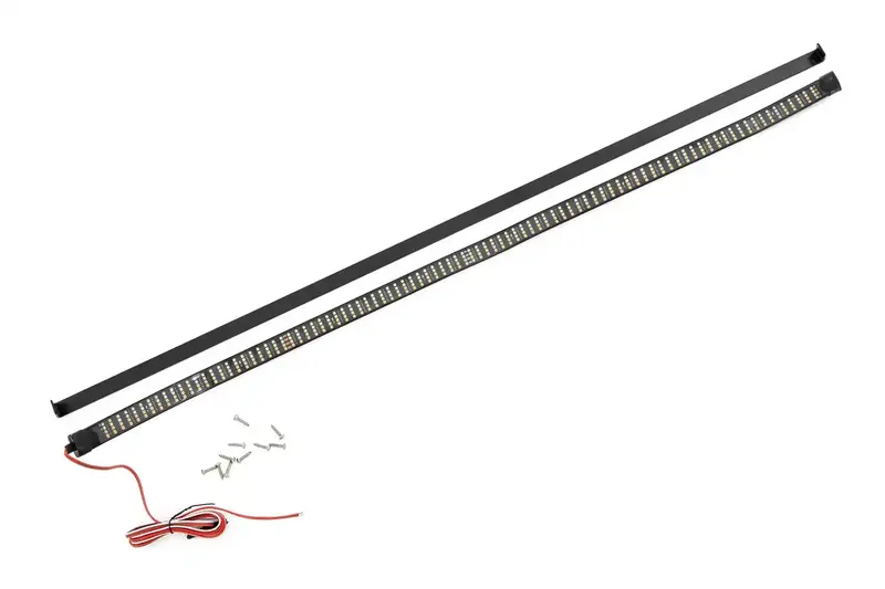 Rough Country 40-Inch Led Hood Bulge Light Kit – Ip68 Waterproof, Wiring Splice Required 1