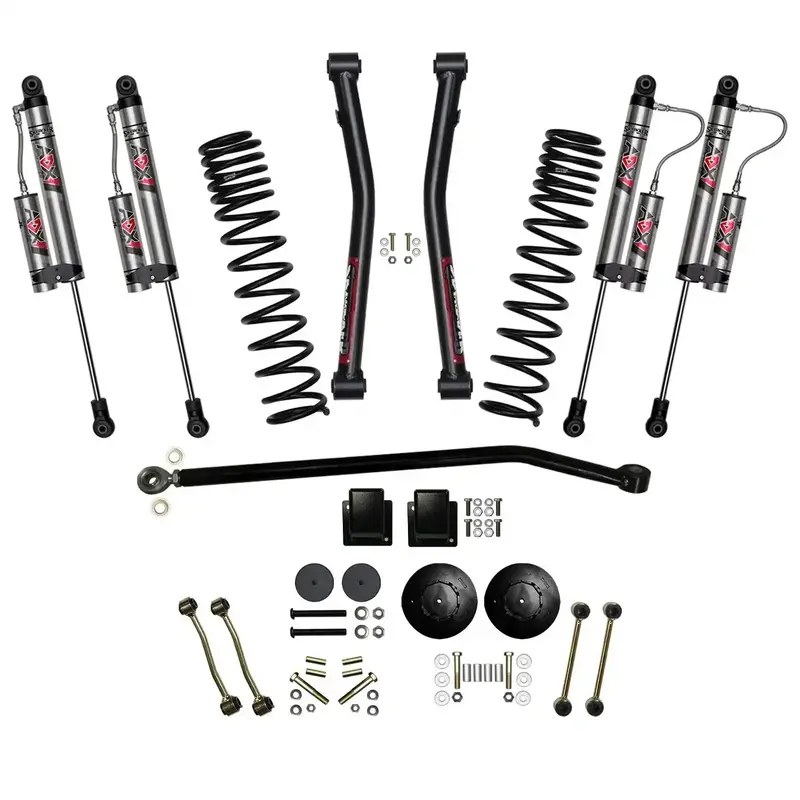 Skyjacker G350Rkxltd 3.5-Inch Lift Kit – Includes Adx 2.0 Remote Reservoir Shocks 1