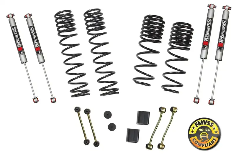 Skyjacker Jl20Rbpmlt Dual-Rate Long-Travel Lift Kit For Jeep Wrangler Jl 2-Door Rubicon 4Wd (2–2.5 In.) 1